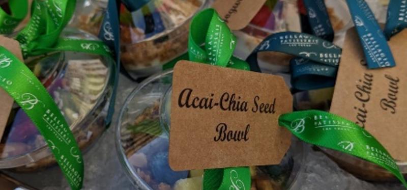 plant-based-food catering trend self-serve chia bowls